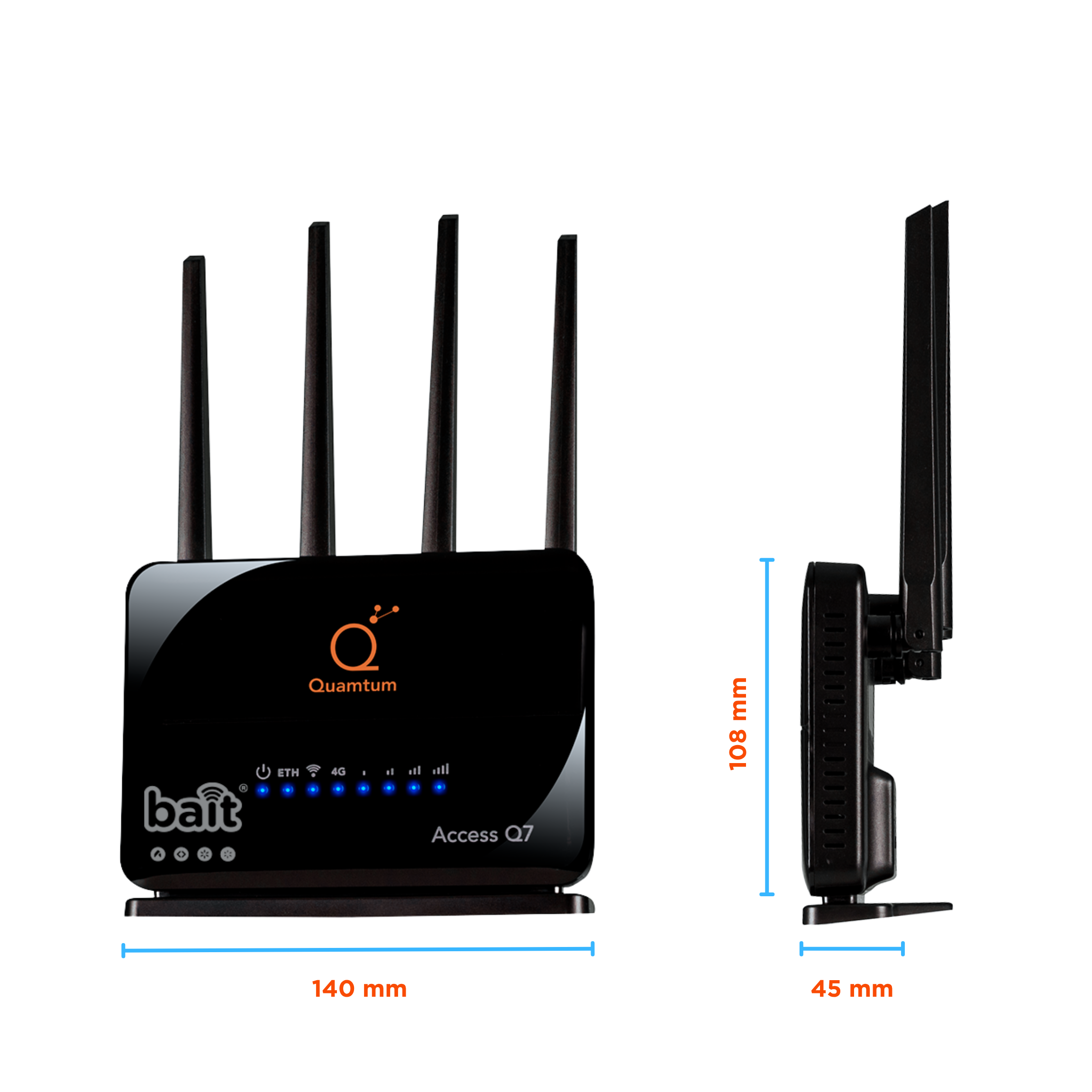 Quamtum Access Q7 - Router CPE Inalámbrico 4G LTE