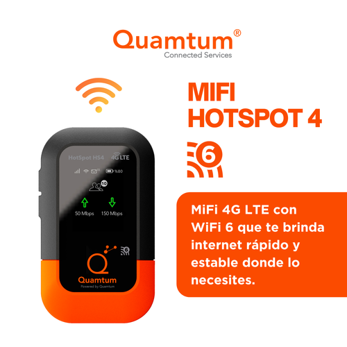 Quamtum HS4 - MIFI HotSpot WiFi 6