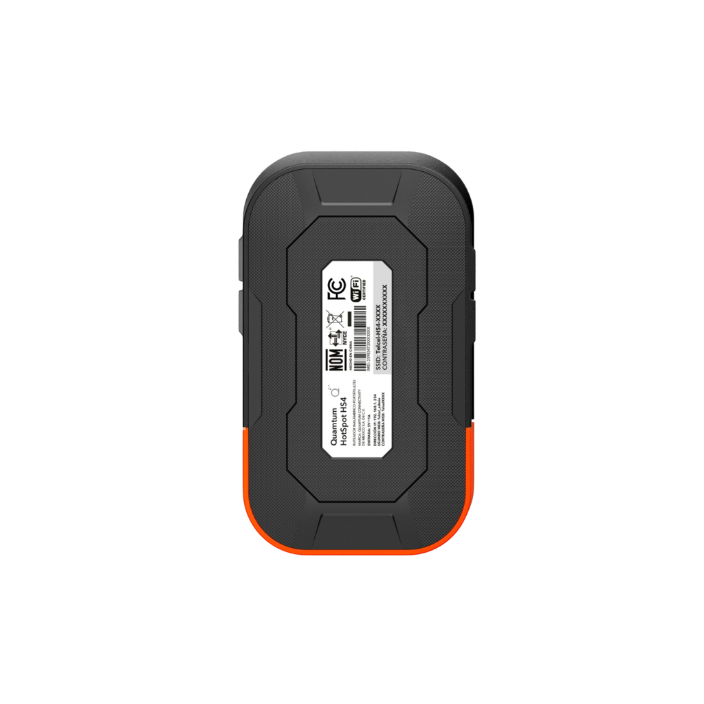 Quamtum HS4 MIFI Portátil 4G LTE con Wi-Fi 6 y Batería de 3,000 mAh